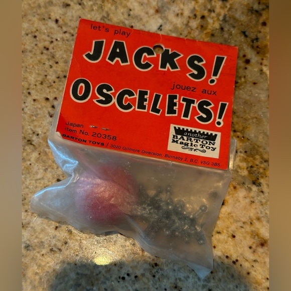 Vintage Barton magic toy Jacks - Picture 2 of 2